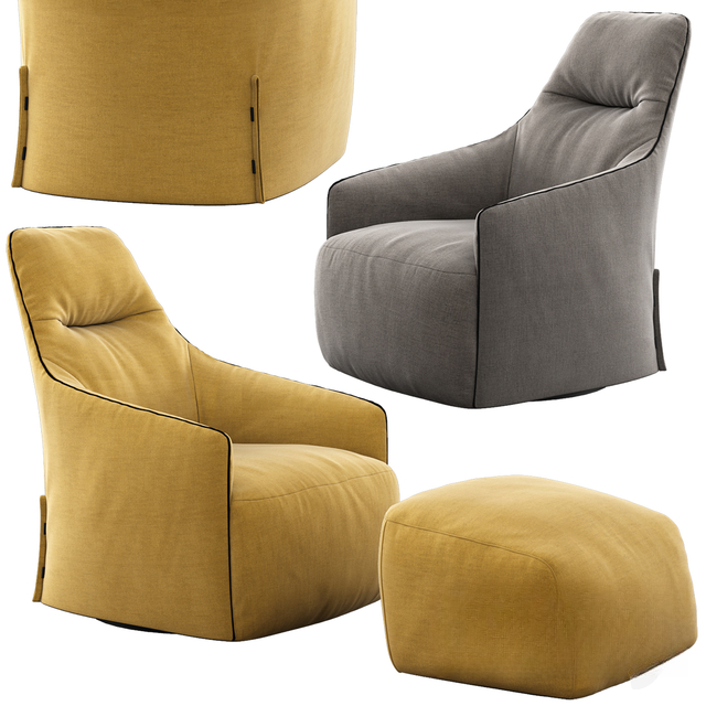 Modern Chair Pouf singlesofa