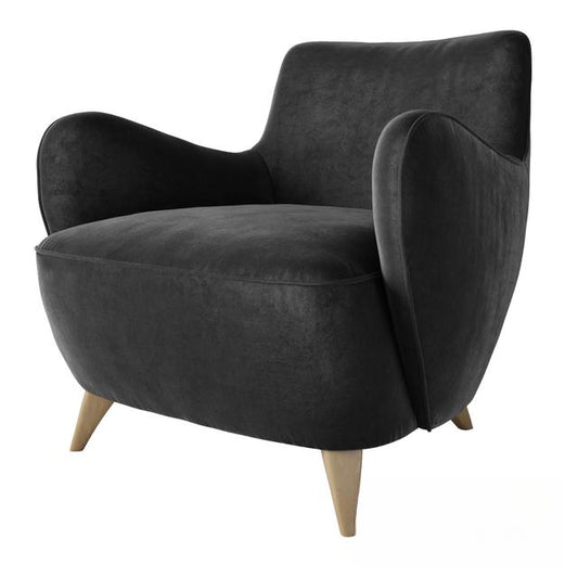 Modern Black Chair singlesofa