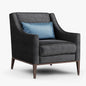 Modern Dark Grey Chair singlesofa