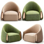 Modern Curved Armchair singlesofa