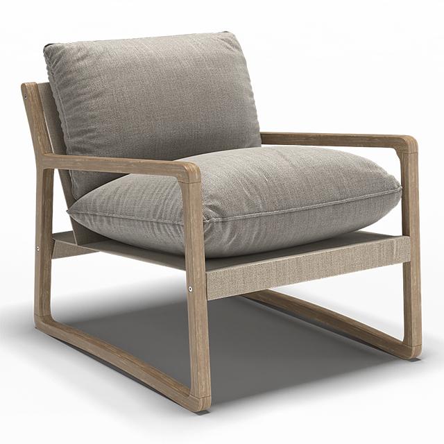 Wooden Modern Chair singlesofa
