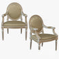 Classic French Armchairs singlesofa