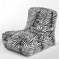 ZebraPatternModern singlesofa