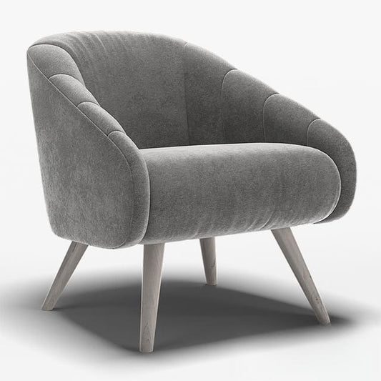 Grey Modern Chair singlesofa