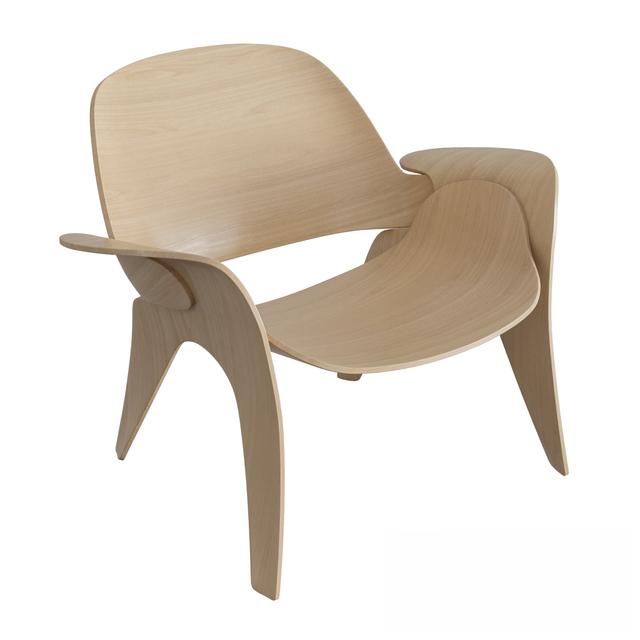 Modern Wooden Chair singlesofa