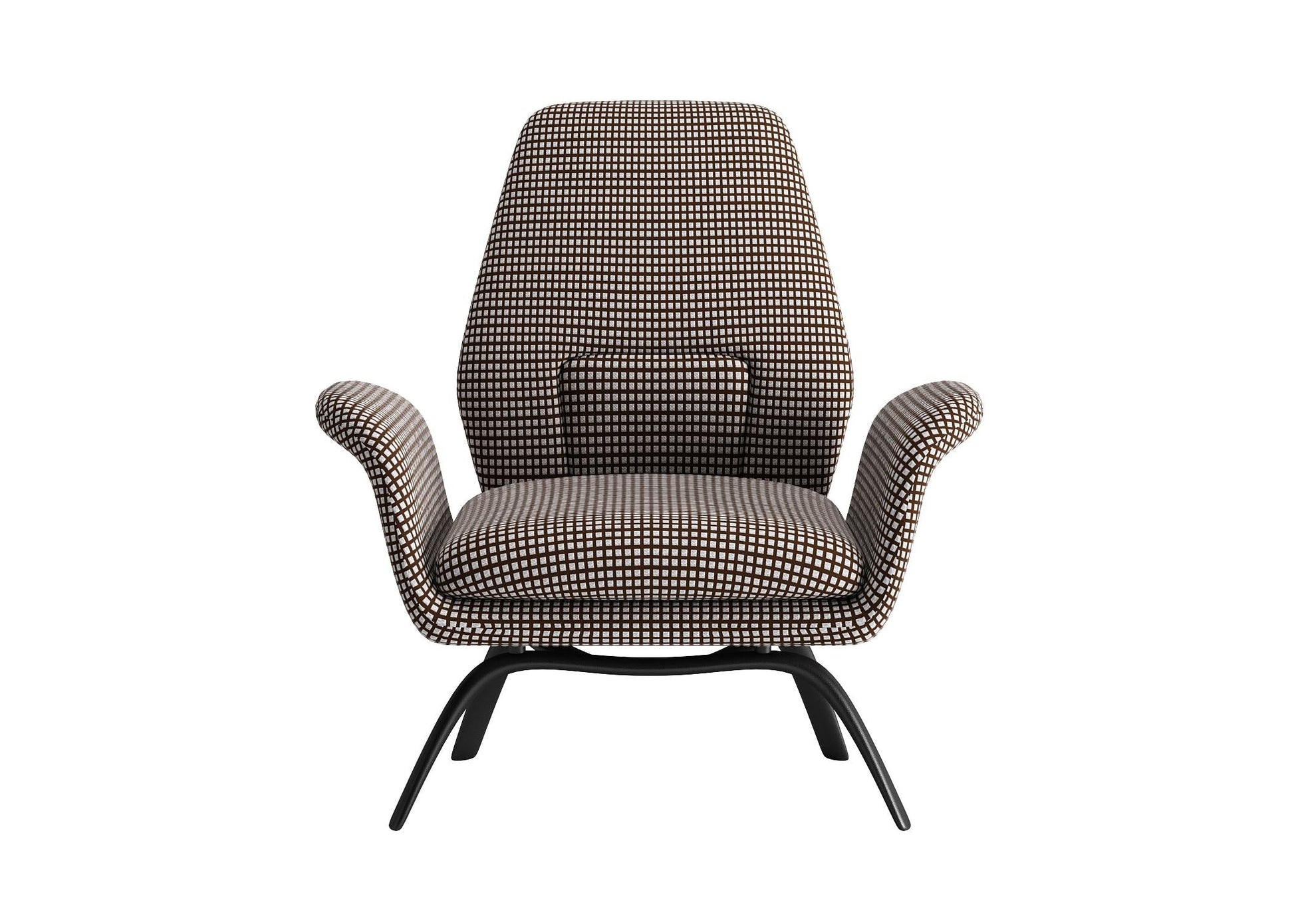 Checkered Modern Chair singlesofa