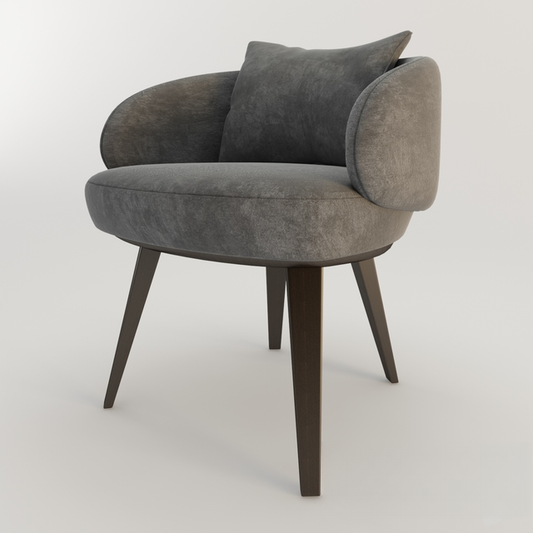 Grey Modern Chair singlesofa