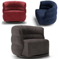 Modern Curved Armchair singlesofa