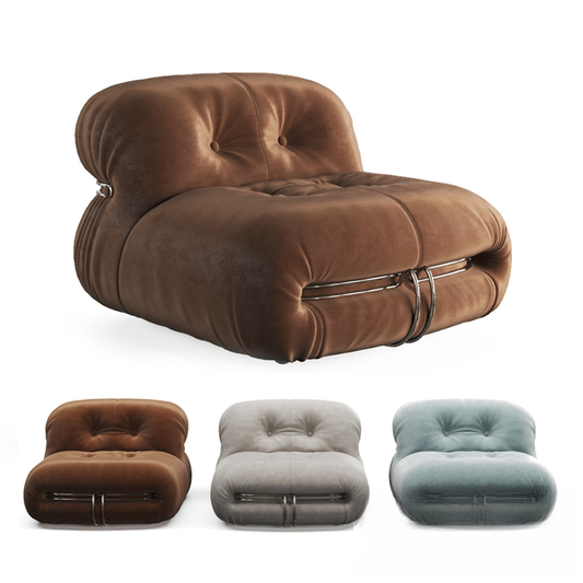 Brown Modern Sofa singlesofa