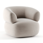 Round Modern Chair singlesofa