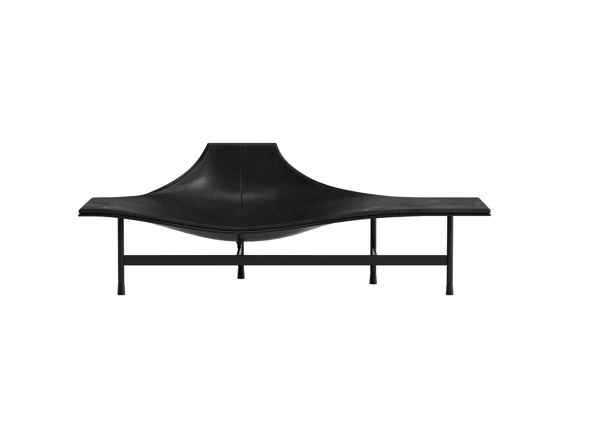 Black Modern Bed singlesofa