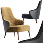 Velvet Modern Chair singlesofa