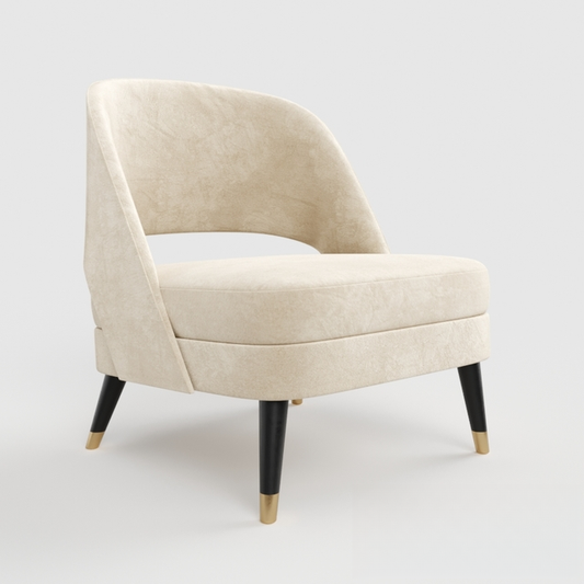 Beige Modern Chair singlesofa