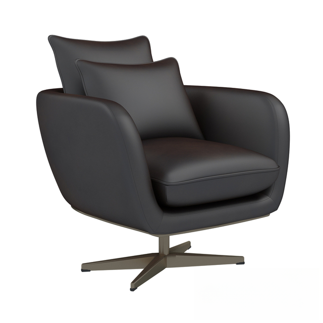 Modern Leather Armchair singlesofa