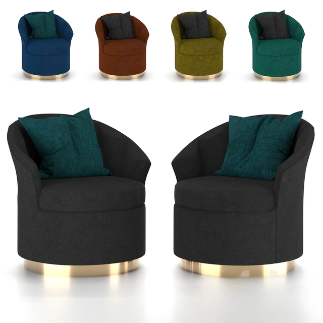 Modern Upholstered Armchair singlesofa