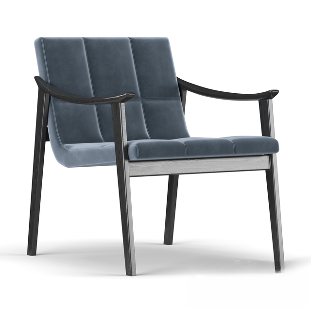 Blue Modern Chair singlesofa