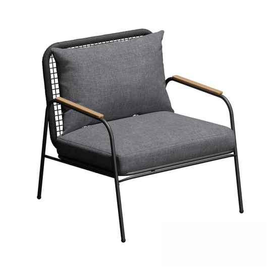 Grey Metal Chair singlesofa