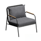Grey Metal Chair singlesofa