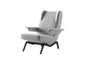 Modern Gray Armchair singlesofa