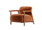 Brown Modern Armchair singlesofa