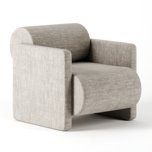 Modern Minimalist Armchair singlesofa