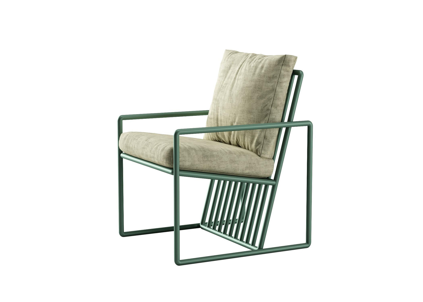 Modern Chair Green singlesofa