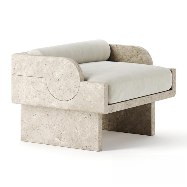 Modern Stone Chair singlesofa