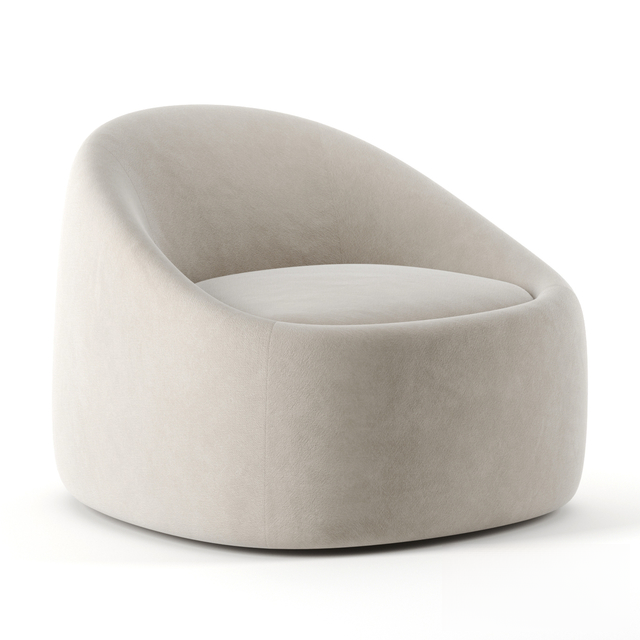 Round Modern Chair singlesofa