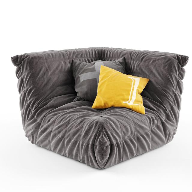 Grey Velvet Sofa singlesofa