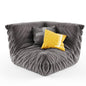 Grey Velvet Sofa singlesofa