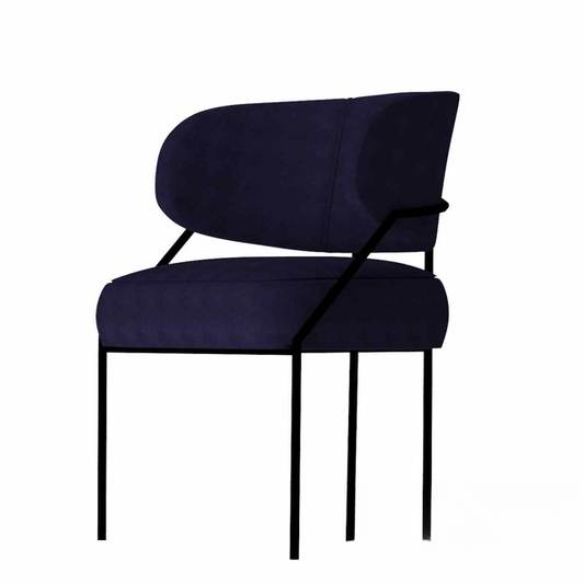 Modern Dark Blue Chair singlesofa