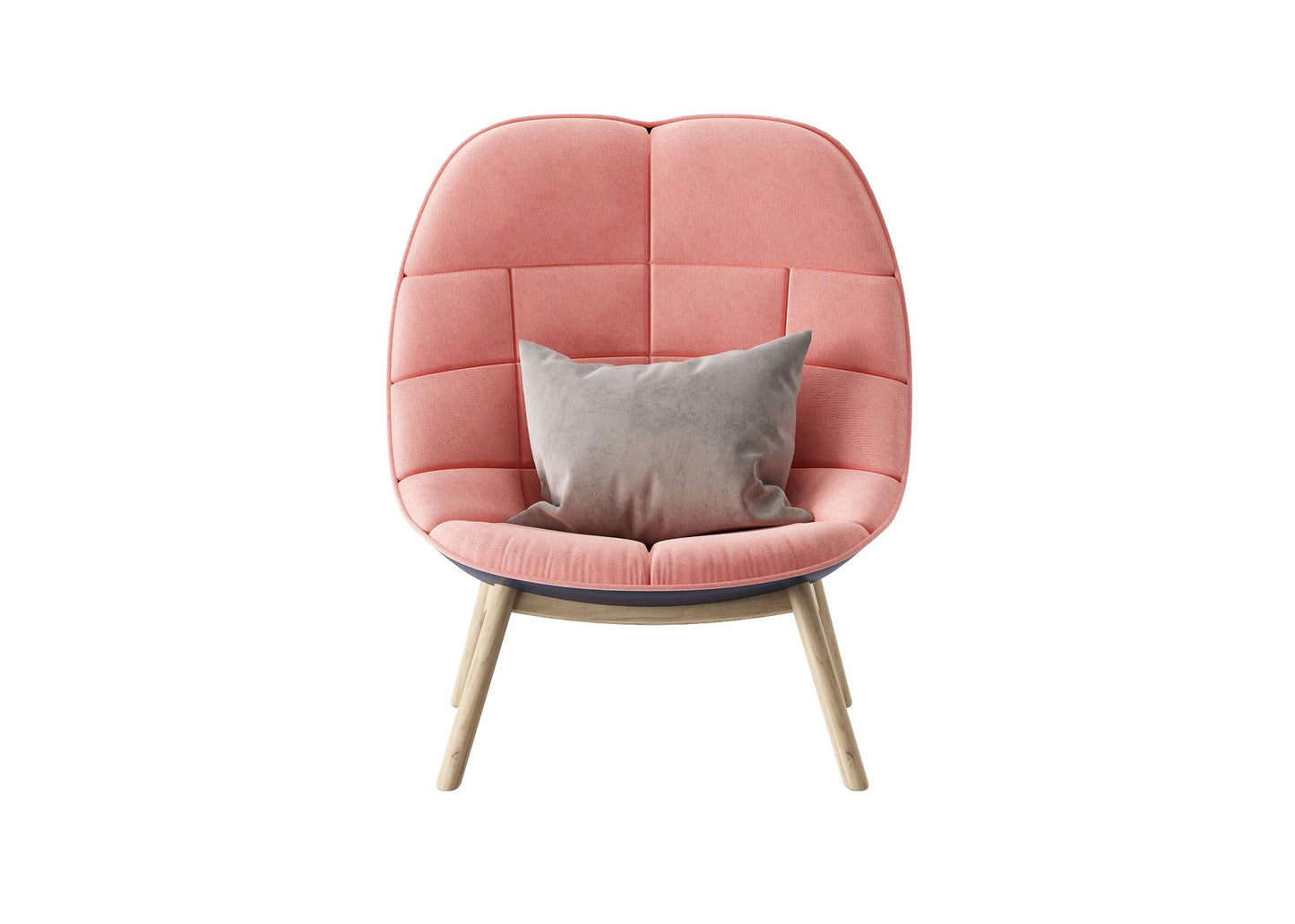 Pink Modern Chair singlesofa