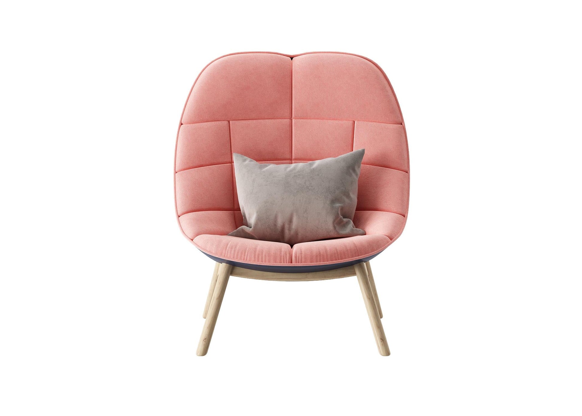 Pink Modern Chair singlesofa