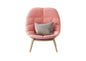 Pink Modern Chair singlesofa