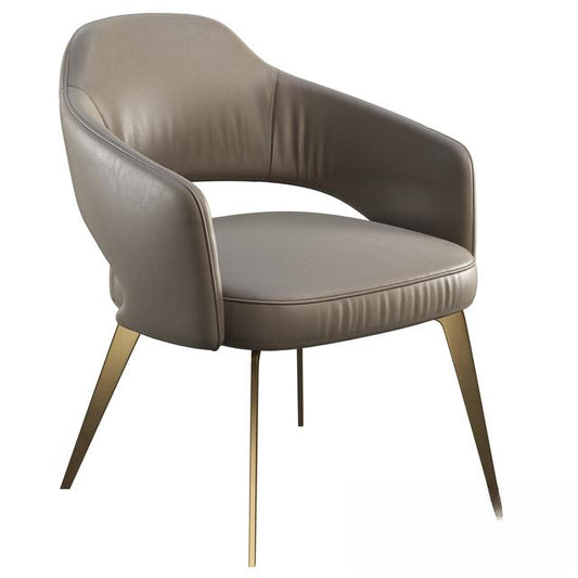 LeatherModernChair singlesofa