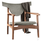 Modern Wooden Chair singlesofa