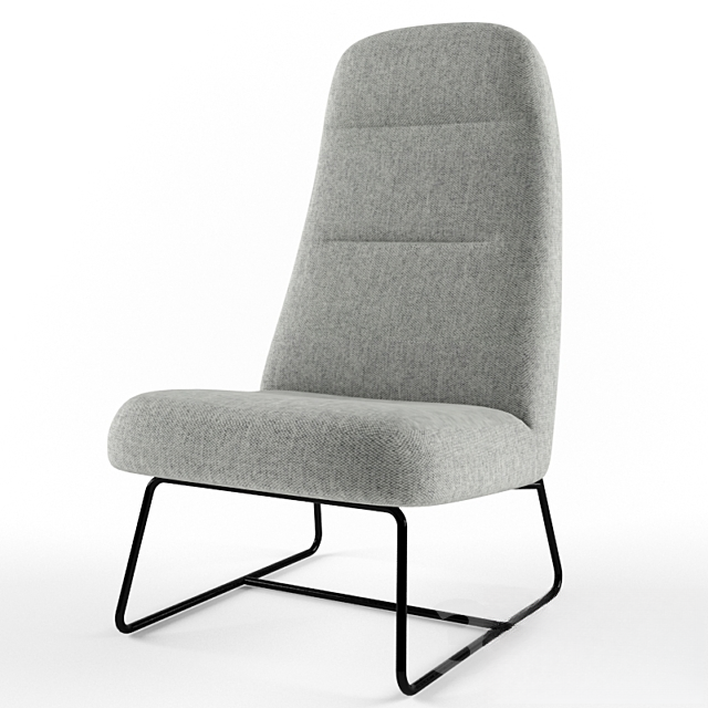 Grey Modern Chair singlesofa