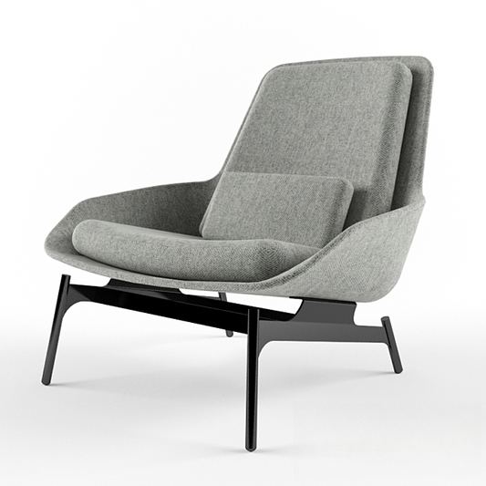 Grey Modern Chair singlesofa