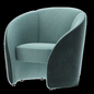 Modern Curved Chair singlesofa