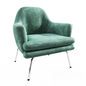 Velvet Lounge Chair singlesofa