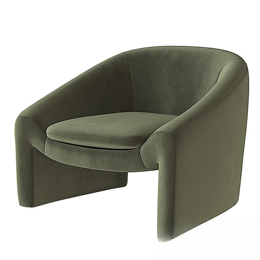 Green Modern Chair singlesofa