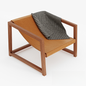 Modern Wooden Chair singlesofa