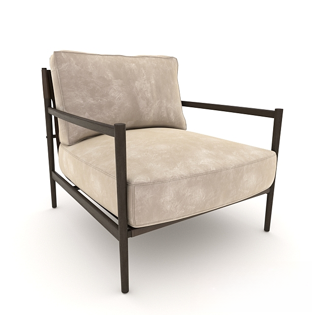 Modern Minimalist Armchair singlesofa