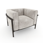 Modern Grey Chair singlesofa