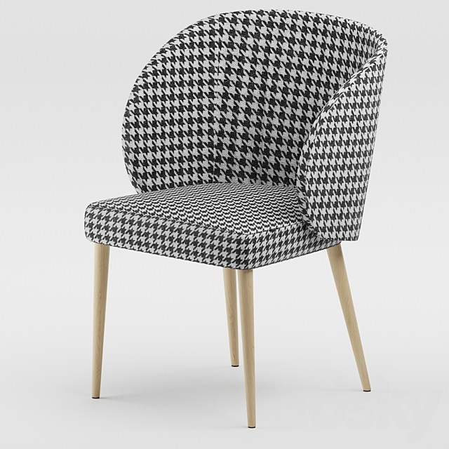 Houndstooth Dining Chair singlesofa