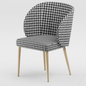 Houndstooth Dining Chair singlesofa