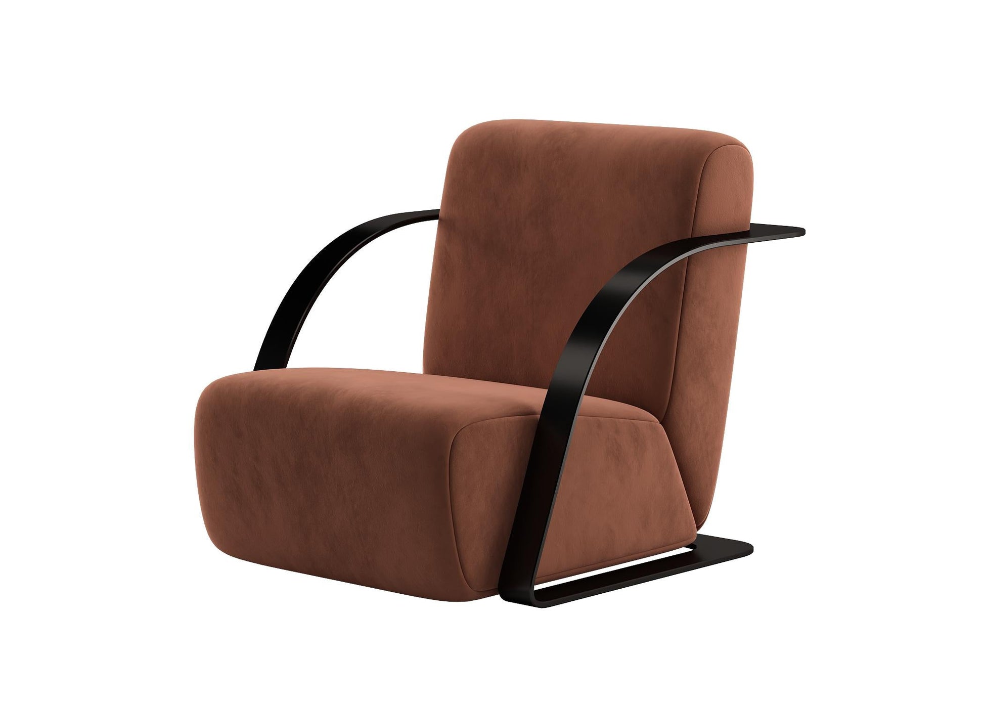 Brown Modern Chair singlesofa