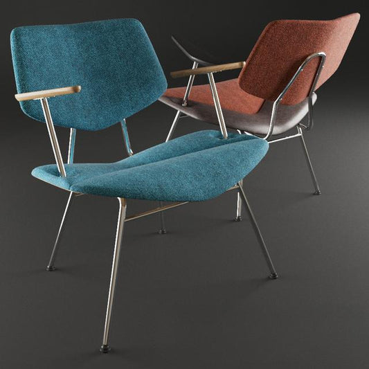 Modern Metal Chair singlesofa