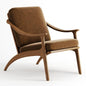 Brown Wooden Chair singlesofa