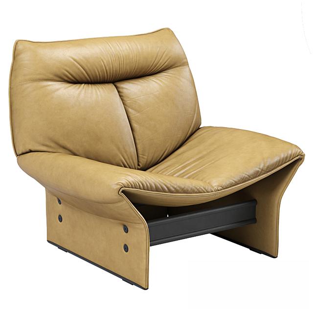 Leather Modern Lounge singlesofa